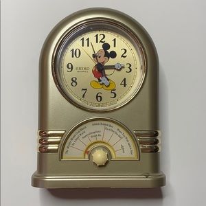 Mickey Mouse Seiko Quartz Musical Alarm Clock